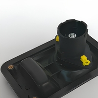 Nouvelle serrure de porte passager DANGYI de haute qualité à longue durée de vie 136B, accessoires 61VE1-05320, compatible avec Higer/Coach, pièce de rechange