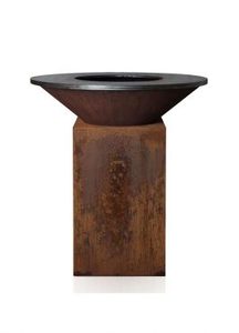 Barbecue de jardin en acier, cercles artificiels, plaque de cuisson pour le foyer - Product Image 4