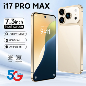 Téléphones neufs originaux 2025 I17 Pro Max 5G Smartphone 16 Go + 1 To Taux de rafraîchissement de l'écran 7,3 pouces <span class=keywords><strong>Meilleur</strong></span> téléphone avec appareil <span class=keywords><strong>photo</strong></span> Grande mémoire - Product Image 4