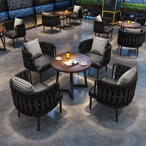 Bộ bàn ghế quầy bar phong cách công nghiệp, phù hợp cho nhà hàng, quán bar và quán cà phê. - Product Image 3