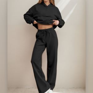 Женский комплект из Свитера и брюк на флисовой подкладке - Product Image 5