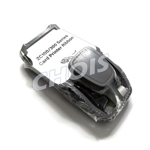 <span class=keywords><strong>Ruban</strong></span> noir <span class=keywords><strong>Zebra</strong></span> 800300-301 compatible à faible coût pour imprimante de cartes ZC100 <span class=keywords><strong>ZC300</strong></span> - Product Image 2