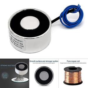 Électroaimants ronds électro-<span class=keywords><strong>aimant</strong></span> de maintien pour <span class=keywords><strong>porte</strong></span> aimants/Pick & Place <span class=keywords><strong>aimant</strong></span> Force de maintien 36N à 2400N - Product Image 2