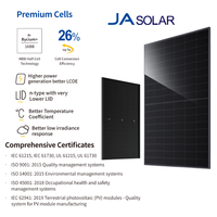 Panneaux Solaires Monocristallins de Type N Longi Jinko Risen Ja Train 450W 500W 550W 585W 600W 700W 720W pour Système d'Énergie Solaire Domestique