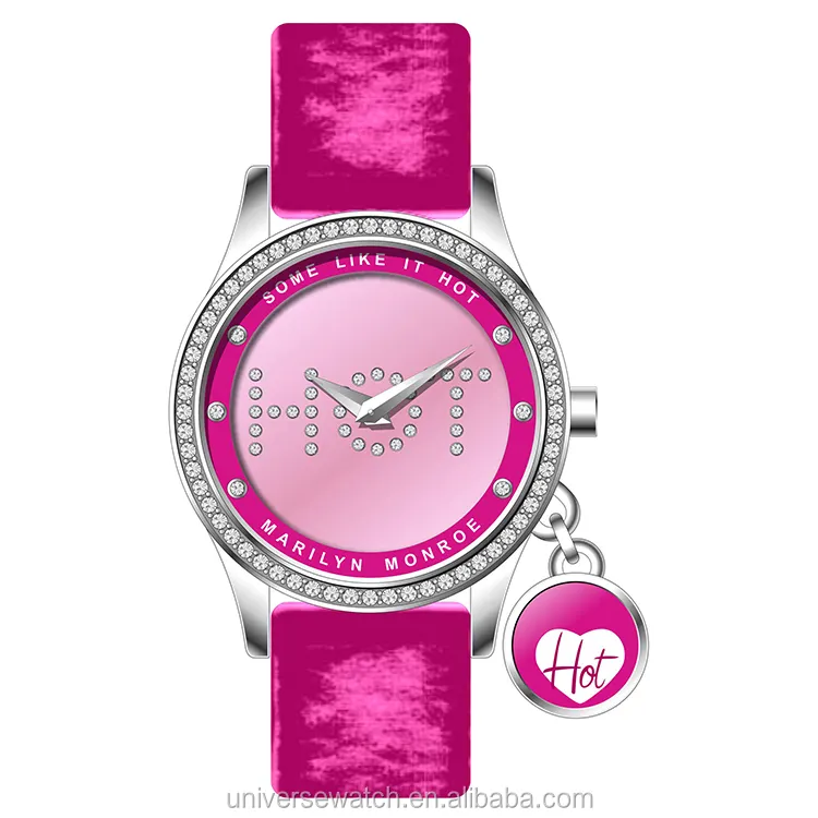 Oem Hot Sale Nieuwe Design Fashion Meisjes Polshorloges Lady Vogue Hand Horloge Met Charme