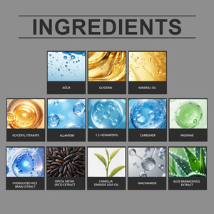 Produits de soin de la peau en marque privée, <span class=keywords><strong>crème</strong></span> pour le <span class=keywords><strong>visage</strong></span> au riz anti-âge, blanchissante, raffermissante, hydratante, <span class=keywords><strong>crème</strong></span> de soin de la peau à la nicotinamide - Product Image 3