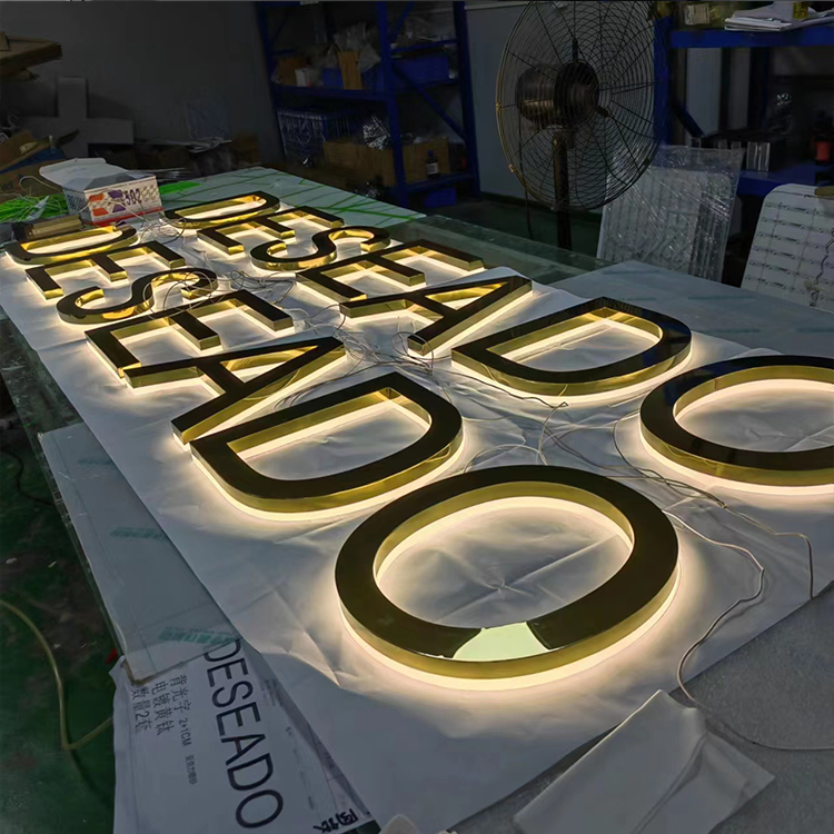 Индивидуальные светодиодные буквы, наружные магазинные вывески, 3D акриловые вывески с подсветкой