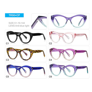 Gafas Superhot Eyewear 38770 Moda 2023 Retro Ojo de Gato con Patillas Reforzadas con Núcleo de Alambre, Bloqueo de Luz Azul para Computadora - Product Image 6