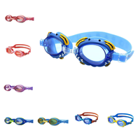 Lunettes de natation pour enfants 369 JW-YY76, haute définition, anti-buée, petite monture, motifs de dessins animés, lentilles en polycarbonate imperméables