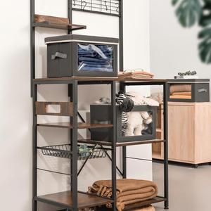 Foldable Storage Box for Household Organizer for Clothes Toys <b>Fabric</b> <b>Wardrobe</b> Clothes Bin Foldable Cloth Storage Box - Product Image 3