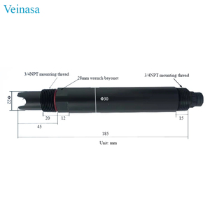 เครื่องวัดคุณภาพน้ำอัจฉริยะ Veinasa-PH106 แบบดิจิตอลสำหรับอุตสาหกรรม RS485 พร้อมเซ็นเซอร์วัดค่า pH แบบออนไลน์  รับผลิตแบบ OEM/ODM ตามความต้องการสำหรับอุตสาหกรรม - Product Image 2