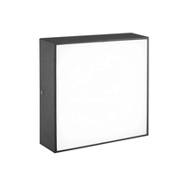 Applique murale extérieure 10W IP65 étanche pour porche et terrasse, éclairage extérieur en aluminium, LED blanc chaud