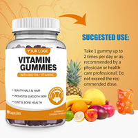 Gommes vitaminées Système immunitaire Gommes vitaminées Suppléments vitaminiques Gommes vitaminées