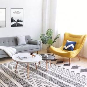Silla de salón de <span class=keywords><strong>Caracol</strong></span> de venta directa con silla de terciopelo de lujo moderna otomana para sala de estar silla relajante perezosa individual para el hogar - Product Image 6