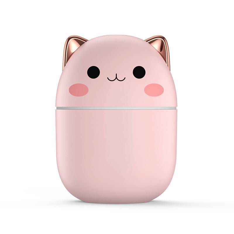 Chat mignon rose