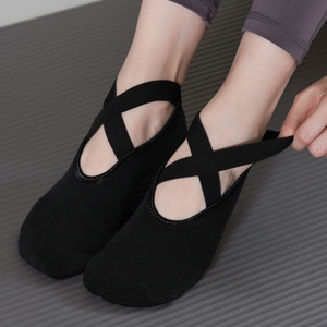 Calzini sportivi e Fitness antiscivolo da donna per Yoga Pilates e allenamenti a fascia - Product Image 1