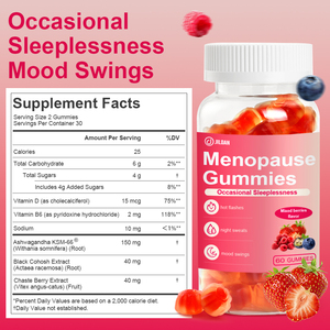 <strong>Menopause</strong> <strong>Gummies</strong> Relieves Hot Flashes &amp; Night Sweats Balances Mood Swings &amp; Supports Calm Sleep Women's <strong>Menopause</strong> Support Gummy - Product Image 2