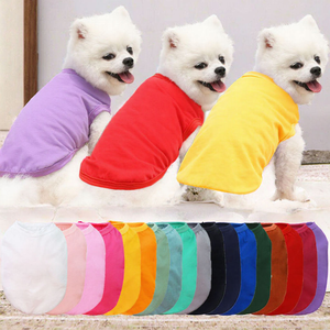 C060 Abrigos y Chaquetas para Perros al por Mayor, 100% Algodón, Cómodos, para Verano e Invierno, Lisos, Clásicos, Sólidos, para Primavera - Tallas XS, S, M, L, XL, XXL Disponibles - Product Image 5