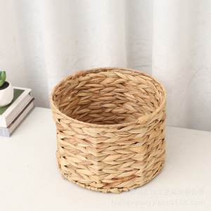 Customized gourd grass <b>storage</b> <b>baskets</b>, cross-border dropshipping, handmade woven <b>baskets</b>, household desktop organizers. - Product Image 4