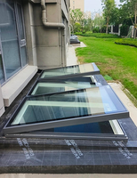 Claraboya de Aleación de Aluminio con Control Inteligente Automático por WiFi, Compatible con Alexa, Resistente a la Lluvia, para Techos Planos o Extensiones de Terraza
