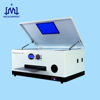 Printer DTF Stok AS Dual XP600/I1600 dengan Sirkulasi Tinta Putih untuk Pencetakan Kaos