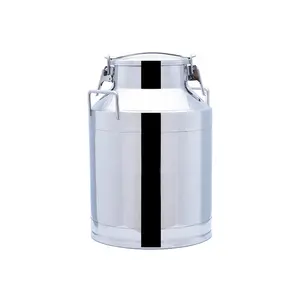 Popular high quality new sale 15-40 liters supplies metal cans stainless steel milk can