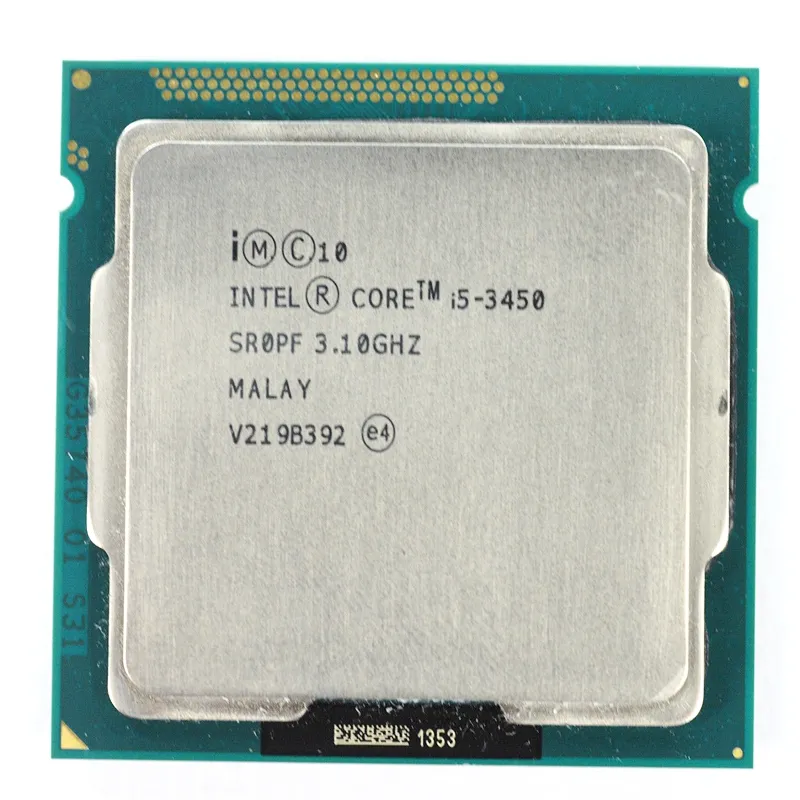 for intel Core i5 3450 Processor 3.1GHz Quad-Core LGA1155 Desktop CPU
