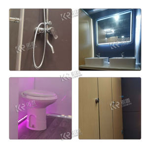 Remolque Prefabricado de Lujo Portátil para 2 Cabinas de Baño y Ducha al Aire Libre - Product Image 4