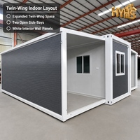 Vente Flash : Maison Conteneur Extensible 20ft 40ft, 2, 3 ou 4 Chambres pour Vie Familiale, Villa Modulaire de Luxe