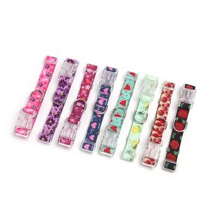 Collier pour chien de luxe et élégant personnalisable, revêtement en TPU durable et polyester imperméable avec impression de motifs personnalisés - Product Image 4