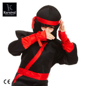 ODM samouraï Ninja Cosplay body une pièce pour enfants vente entière Halloween Costume pour garçon TV film carnaval japon <span class=keywords><strong>Anime</strong></span> - Product Image 4
