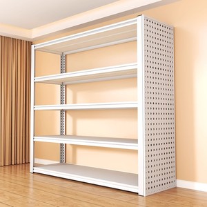 Étagère de rangement multi-niveaux en acier Family Charm, 5 étagères, hauteur réglable, pour usage domestique - Product Image 1