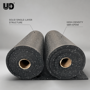 Rotoli di Pavimentazione in Gomma ad Alta Densità per Palestre Udine, Tappeti in Gomma EPDM Antiscivolo e Ammortizzanti per Aree Commerciali e Palestre, OEM, Vendita all'Ingrosso - Product Image 4