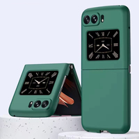 Sarung ponsel lipat PC Matte keras tipis tutup penuh untuk Motorola Razr 2022