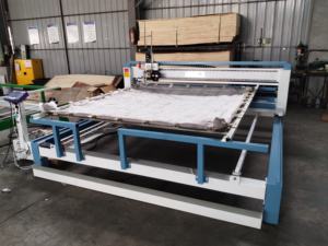 Mesin Jahit Bordir Kasur China untuk Selimut Quilt Industri Terkomputerisasi Multineedle Single Needle Quilting Machines - Product Image 2