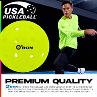 6CS sac portable Logo personnalisé 40 trous pickleball USAPA approuvé intérieur extérieur tournoi entraînement pratique PE matériel