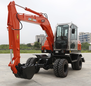 Escavatore gommato benna EVANGEL 0.3cbm JGM9075LN-8 mini escavatore gommato agricolo in vendita - Product Image 3