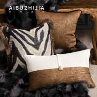 AIBUZHIJIA décoration de la maison housse de coussin de luxe taies d'oreiller design chic et taies de coussin coussin de canapé