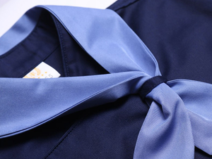 Chef líder a la moda que trabaja de manga larga para hombres Hotel Restaurante Catering Restaurante Uniforme de chef de manga corta - Product Image 4