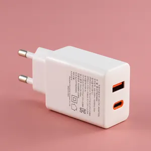 Kyt carregador de parede usb tipo c, 25w au plug ce/resistência/kc/erp telefone móvel para iphone samsung