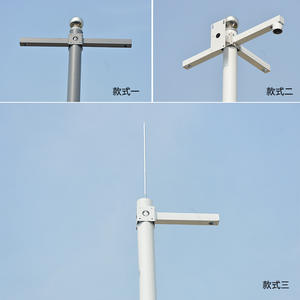 Poste <span class=keywords><strong>de</strong></span> monitoreo combinado <span class=keywords><strong>de</strong></span> la Comunidad al aire libre, 3M, 6M, máquina <span class=keywords><strong>de</strong></span> bola <span class=keywords><strong>de</strong></span> poste <span class=keywords><strong>de</strong></span> luz <span class=keywords><strong>de</strong></span> calle galvanizada, poste <span class=keywords><strong>de</strong></span> acero inoxidable <span class=keywords><strong>para</strong></span> pistola al aire libre - Product Image 5