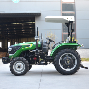Tracteur agricole Huabo 55HP 4WD 554 avec remorque basculante à freinage pneumatique, ensemble complet de machines agricoles - Product Image 4