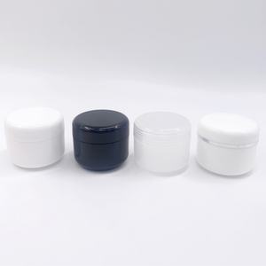 10g 20g 50g 100g Plastic Empty Jars Lotion Face Cream Balm <b>Lip</b> Containers Cosmetics Sample Pots <b>Liner</b> Cap Make up Bottles - Product Image 2