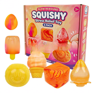 Best-seller Squishy Gift Set Malt SugarShaped Stress-Relief Squeeze Toy Creative Decompression Soft-Plastic - Product Image 2