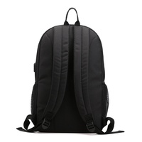 Tas Ransel Denim Tahan Lama Terlaris Lintas Negara, Set Dua Bagian dengan Pengisian Daya USB Praktis, Tas Selempang, Tempat Pensil, Tas Laptop, Tas Sekolah