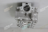 Conjunto de Cabeza de Cilindro de Motor de Aluminio 96316210 F8CV 0.8L 6V Compatible con Matiz Tico Spark Aveo Motor de 3 Cilindros
