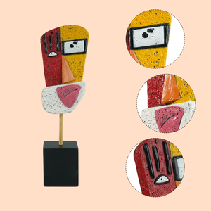 Escultura <span class=keywords><strong>de</strong></span> Rostro Abstracto en Resina, Figura <span class=keywords><strong>de</strong></span> Cabeza Humana Estilo <span class=keywords><strong>Picasso</strong></span> Moderno, <span class=keywords><strong>Estatua</strong></span> Artística, Decoración para Hogar, Oficina, Escritorio, Sala <span class=keywords><strong>de</strong></span> Estar - Product Image 3