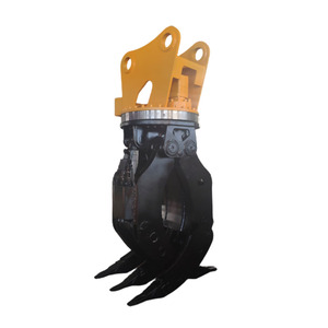Raulic Grappin à bois rotatif hydraulique robuste à 360 degrés avec scie à chaîne, outil pour moteur Monde Core, accessoires pour engins de construction - Product Image 3
