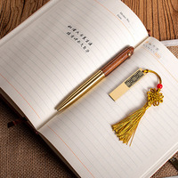 Großhandel Promotion Custom Logo Corporate Note Book Geschenkset Luxus Business Geschenke Artikel Notebook Pen Sets