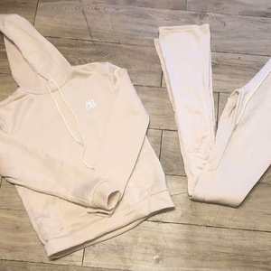 ชุดเสื้อฮู้ดสำหรับผู้ชายกางเกงวิ่งจ๊อกกิ้งผ้าคอตตอน2ชิ้นทรงถุงบ็อกซี่ขนาดใหญ่ออกแบบโลโก้ได้ตามที่ต้องการ - Product Image 3